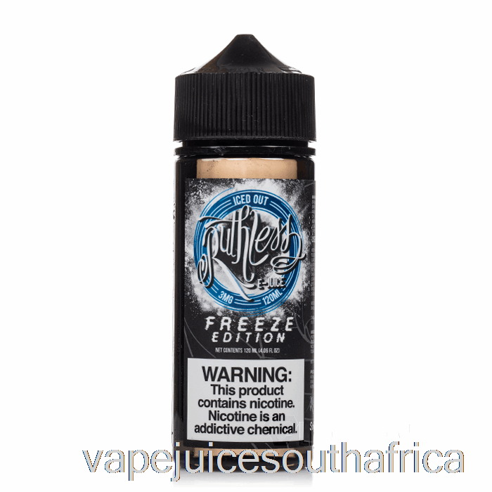 Vape Juice South Africa Iced Out - Freeze Edition - Ruthless Vapor - 120Ml 3Mg